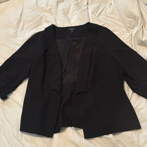Plus Size Black Blazer